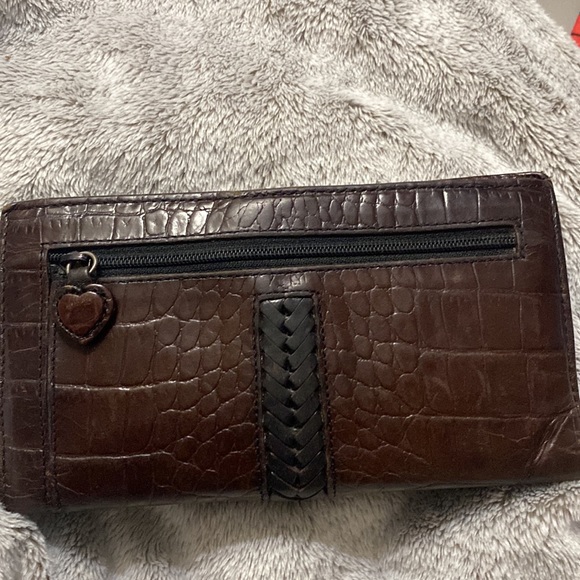 Vintage leather Brighton Wallet - Picture 3 of 6